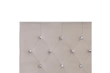 Badar Sängram 160x200 cm - Taupe - Möbler - Säng - Säng med förvaring