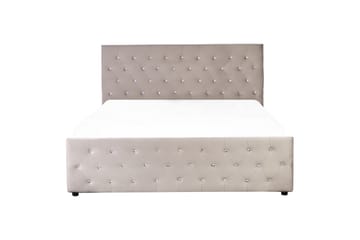 Badar Sängram 160x200 cm - Taupe - Möbler - Säng - Säng med förvaring