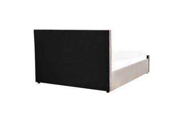 Badar Sängram 160x200 cm - Taupe - Möbler - Säng - Säng med förvaring