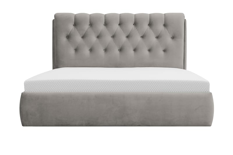 Bedford Sängpaket med Förvaring 160x200 cm - Grå - Möbler - Säng - Säng med förvaring
