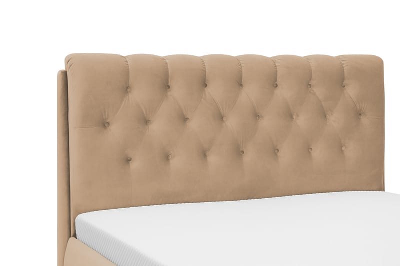 Bedford Sängpaket med Förvaring 160x200 cm - Ljusbrun - Möbler - Säng - Säng med förvaring