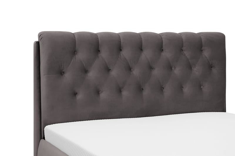 Bedford Sängpaket med Förvaring 160x200 cm - Mörkgrå - Möbler - Säng - Säng med förvaring