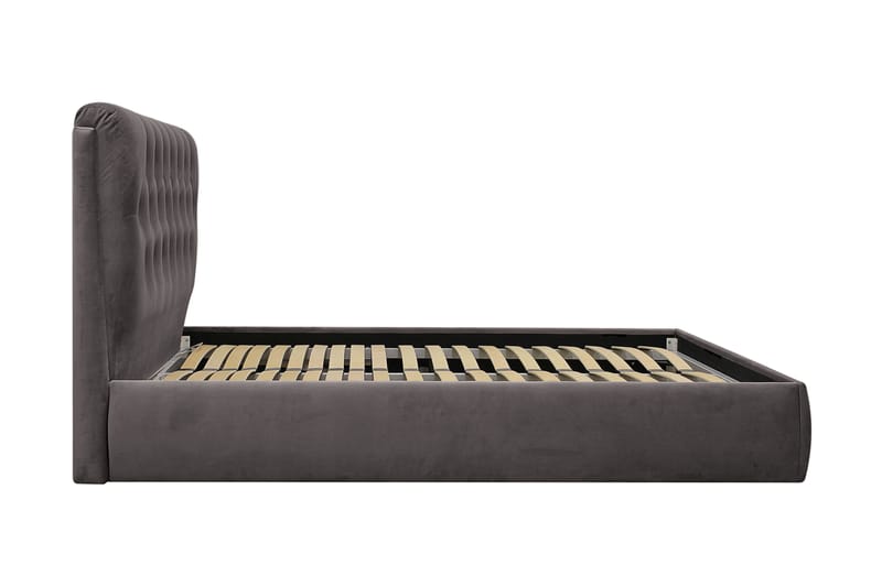Bedford Sängpaket med Förvaring 160x200 cm - Mörkgrå - Möbler - Säng - Säng med förvaring