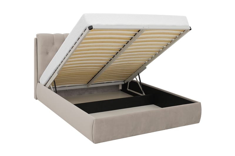 Bedford Sängpaket med Förvaring 180x200 cm - Beige - Möbler - Säng - Säng med förvaring