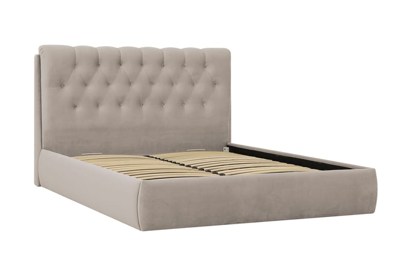 Bedford Sängpaket med Förvaring 180x200 cm - Beige - Möbler - Säng - Säng med förvaring