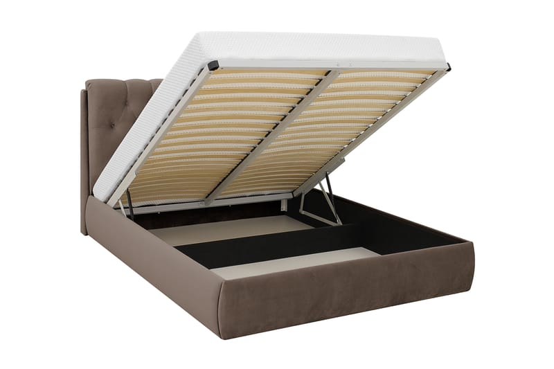 Bedford Sängpaket med Förvaring 180x200 cm - Brun - Möbler - Säng - Säng med förvaring