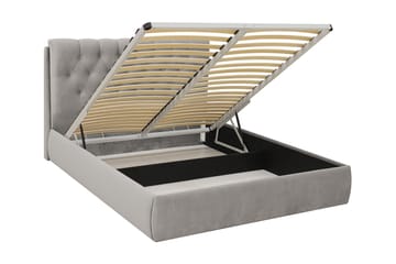 Bedford Sängpaket med Förvaring 180x200 cm - Grå - Möbler - Säng - Säng med förvaring