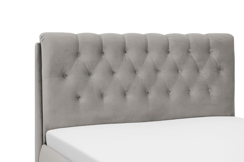 Bedford Sängpaket med Förvaring 180x200 cm - Grå - Möbler - Säng - Säng med förvaring