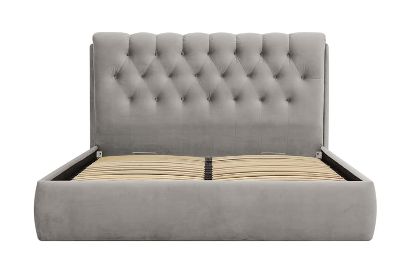 Bedford Sängpaket med Förvaring 180x200 cm - Grå - Möbler - Säng - Säng med förvaring