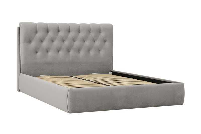 Bedford Sängpaket med Förvaring 180x200 cm - Grå - Möbler - Säng - Säng med förvaring