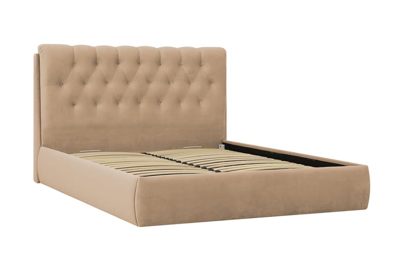 Bedford Sängpaket med Förvaring 180x200 cm - Ljusbrun - Möbler - Säng - Säng med förvaring