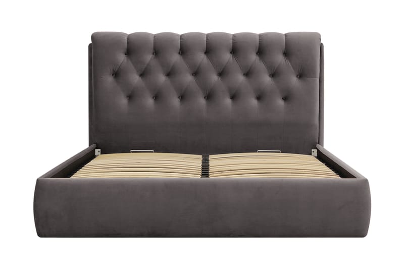 Bedford Sängpaket med Förvaring 180x200 cm - Mörkgrå - Möbler - Säng - Säng med förvaring