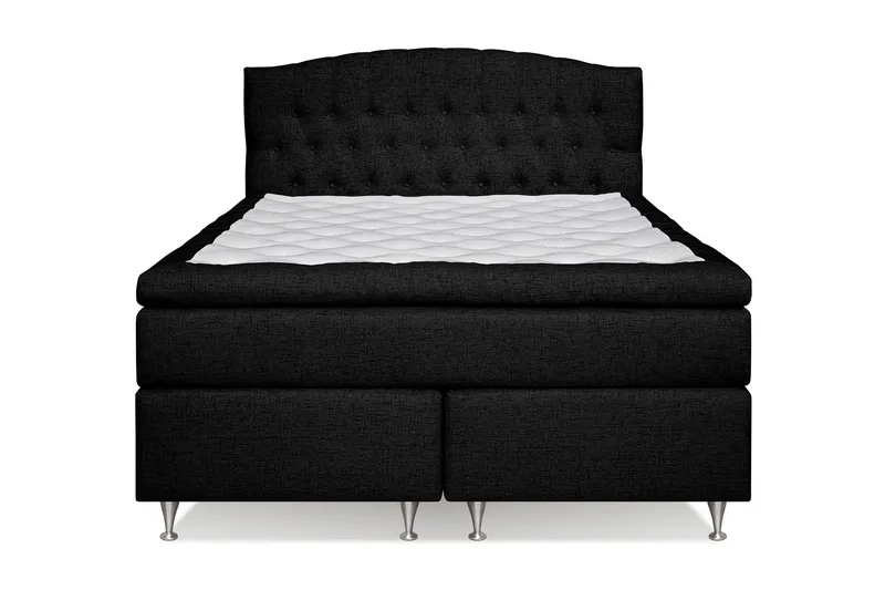 Belda Kontinentalsäng 160x200Fast/Medium - Svart - Möbler - Säng - Kontinentalsäng