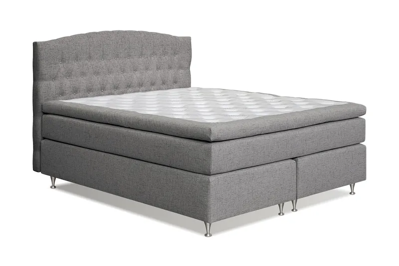 Belda Sängpaket 180x200 Fast/Medium - Grå - Möbler - Säng - Kontinentalsäng