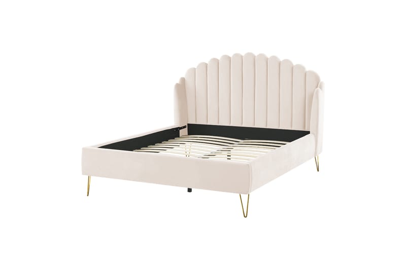 Benicio Sängram 140x200 cm, Beige/Guld