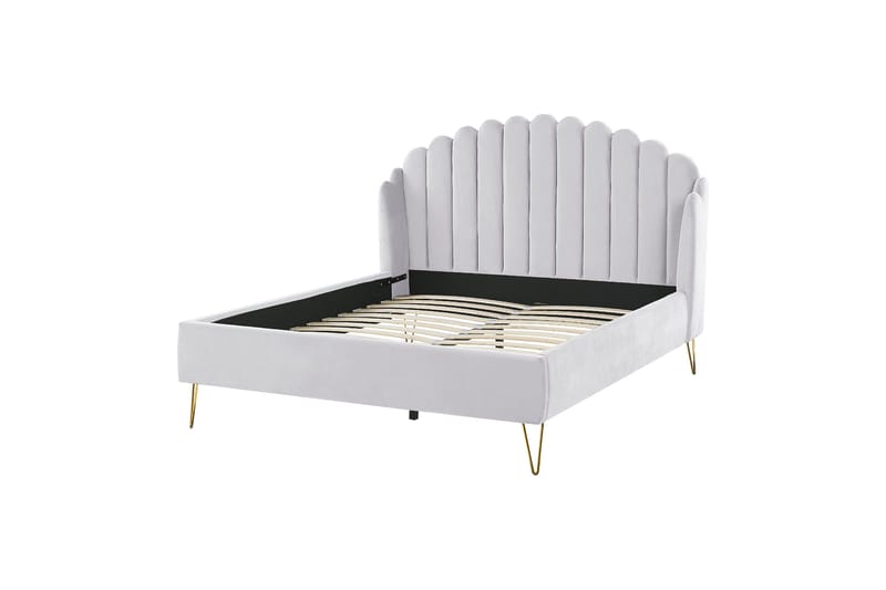 Benicio Sängram 140x200 cm, Grå/Guld