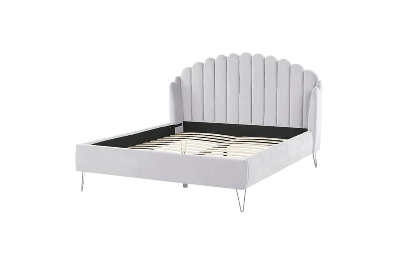 Benicio Sängram 160x200 cm, Grå/Guld