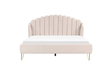 Benicio Sängram 180x200 cm - Beige/Guld - Möbler - Säng - Sängram & sängstomme