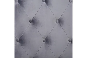 Bernie Sängram 140x200 cm - Grå/Guld - Möbler - Säng - Sängram & sängstomme