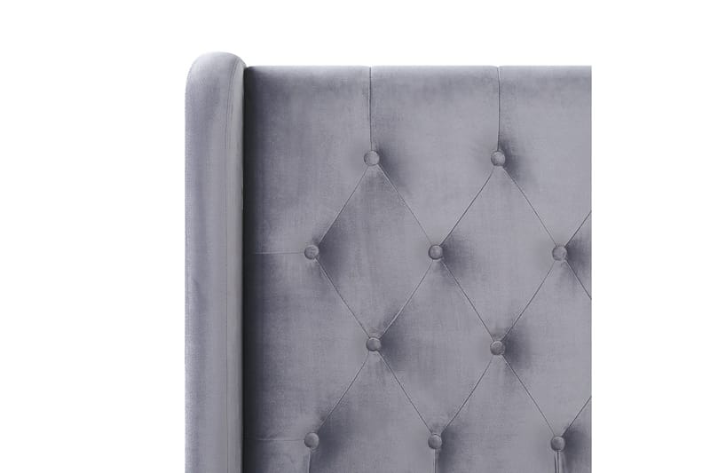 Bernie Sängram 160x200 cm - Grå/Guld - Möbler - Säng - Sängram & sängstomme