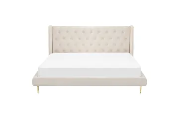 Bernie Sängram 180x200 cm - Beige/Guld - Möbler - Säng - Sängram & sängstomme