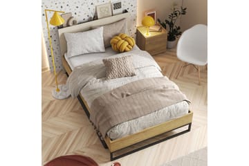 Besta Möbelset För Sovrum - Brun/Beige/Svart - Möbler - Säng - Möbelset för sovrum