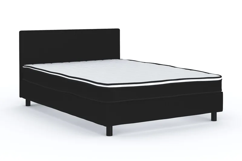 Billingen Komplett Sängpaket 120x200 cm - Svart - Möbler - Säng - Kontinentalsäng