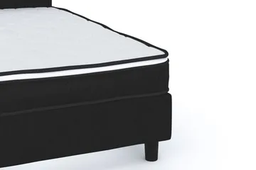 Billingen Komplett Sängpaket 120x200 cm - Svart - Möbler - Säng - Kontinentalsäng