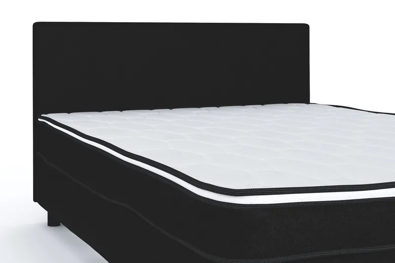 Billingen Komplett Sängpaket 120x200 cm - Svart - Möbler - Säng - Kontinentalsäng
