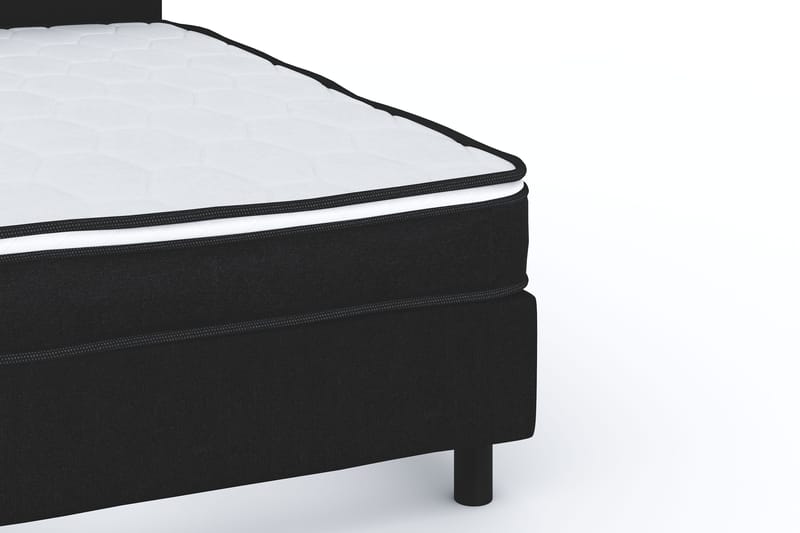 Billingen Komplett Sängpaket 120x200 cm - Svart - Möbler - Säng - Kontinentalsäng
