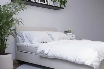 Billingen Komplett Sängpaket 140x200 cm - Beige - Möbler - Säng - Enkelsäng