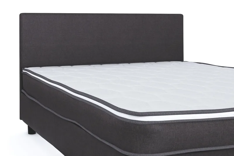 Billingen Komplett Sängpaket 140x200 cm - Grå - Möbler - Säng - Kontinentalsäng