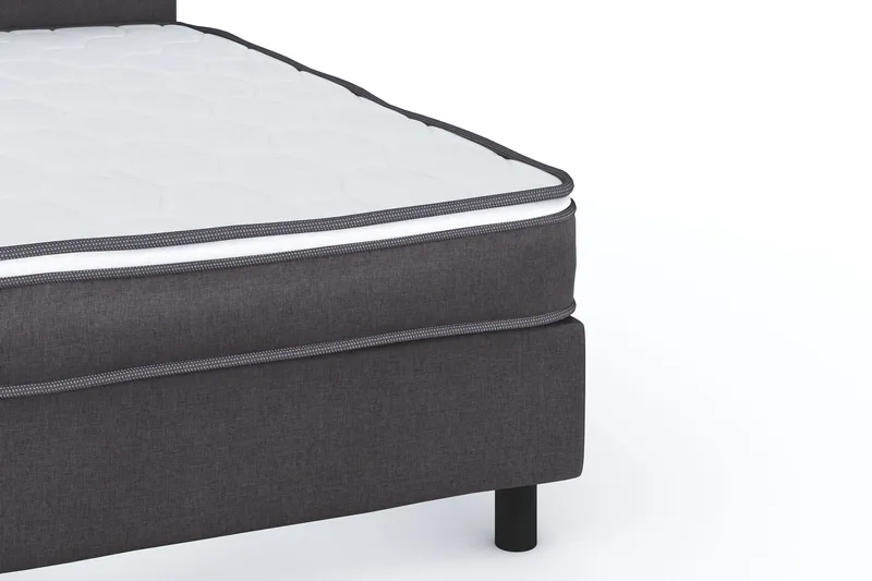 Billingen Komplett Sängpaket 160x200 cm - Grå - Möbler - Säng - Kontinentalsäng