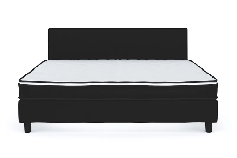 Billingen Komplett Sängpaket 160x200 cm - Svart - Möbler - Säng - Kontinentalsäng