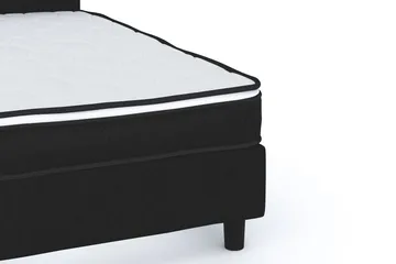 Billingen Komplett Sängpaket 160x200 cm - Svart - Möbler - Säng - Kontinentalsäng