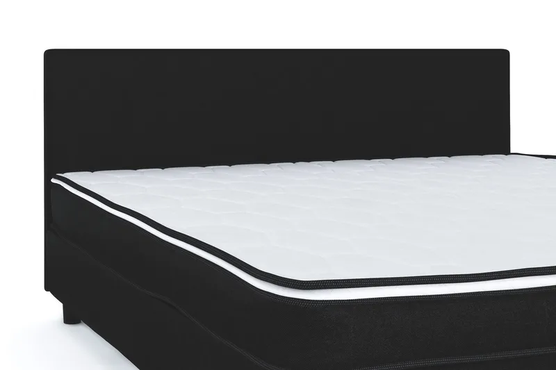 Billingen Komplett Sängpaket 180x200 cm - Svart - Möbler - Säng - Kontinentalsäng