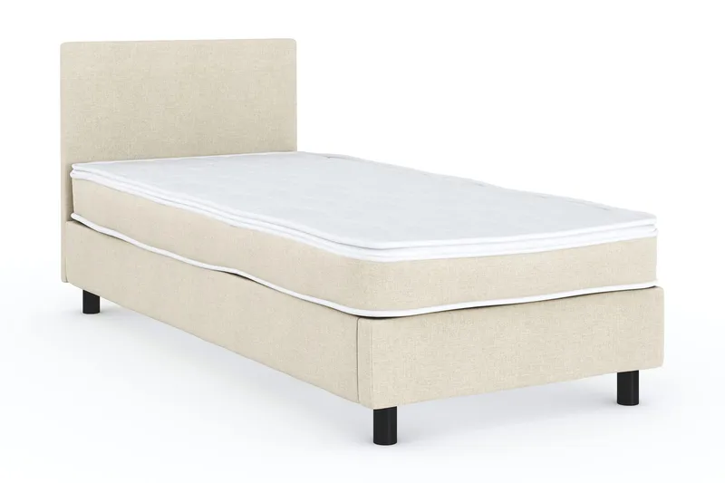 Billingen Komplett Sängpaket 90x200 cm - Beige - Möbler - Säng - Enkelsäng