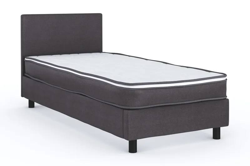 Billingen Komplett Sängpaket 90x200 cm - Grå - Möbler - Säng - Kontinentalsäng