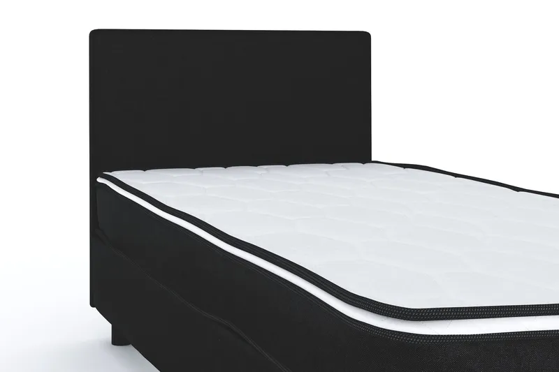 Billingen Komplett Sängpaket 90x200 cm - Svart - Möbler - Säng - Kontinentalsäng