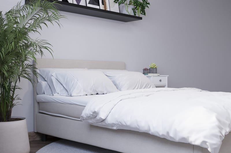 Billingen Kontinentalsäng 120x200 cm - Beige - Möbler - Säng - Enkelsäng