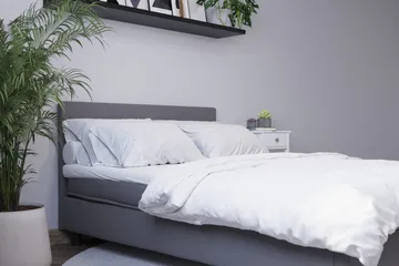 Billingen Kontinentalsäng 120x200 cm - Grå - Möbler - Säng - Kontinentalsäng