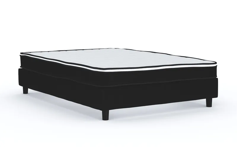 Billingen Kontinentalsäng 120x200 cm - Svart - Möbler - Säng - Kontinentalsäng