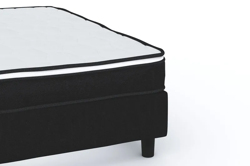 Billingen Kontinentalsäng 120x200 cm - Svart - Möbler - Säng - Kontinentalsäng