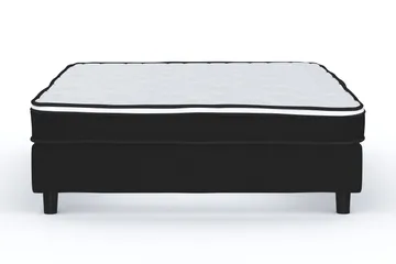 Utan sänggavel - Svart