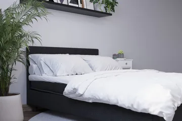Billingen Kontinentalsäng 140x200 cm - Svart - Möbler - Säng - Kontinentalsäng