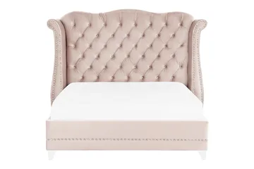 Bode Sängram 160x200 cm - Rosa - Möbler - Säng - Sängram & sängstomme