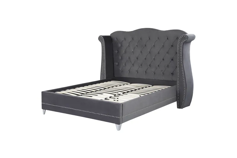 Bode Sängram 180x200 cm, Grå