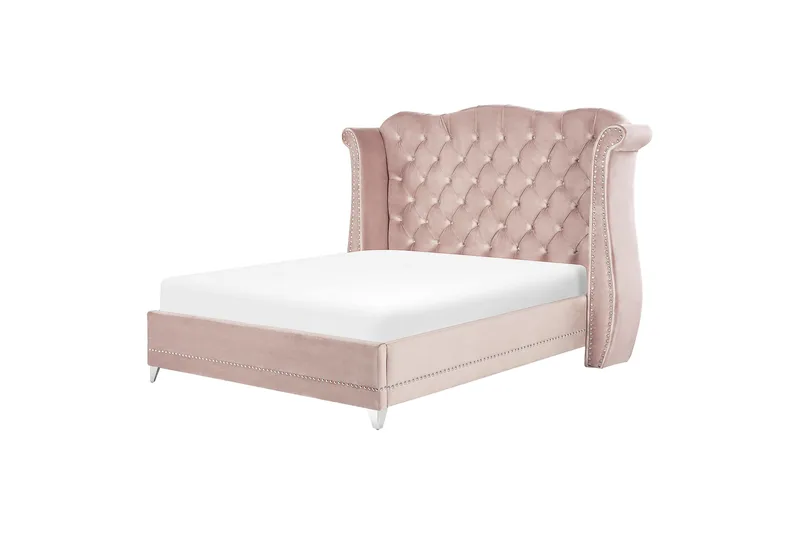 Bode Sängram 180x200 cm - Rosa - Möbler - Säng - Sängram & sängstomme