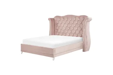 Bode Sängram 180x200 cm - Rosa - Möbler - Säng - Sängram & sängstomme