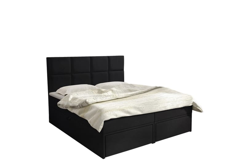 Bodskatan Sängpaket Kontinentalsäng 140x200 cm - Svart - Möbler - Säng - Kontinentalsäng